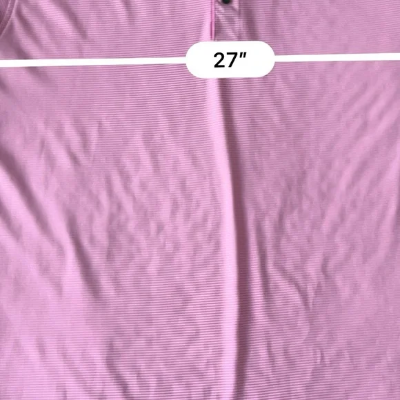 Nicklaus Golf Polo Pink Microstripe Shirt‎ Size XXL - Picture 7 of 8